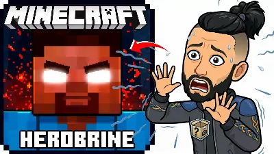 Herobrine - The Myth Returns Mod / Addon thumbnail