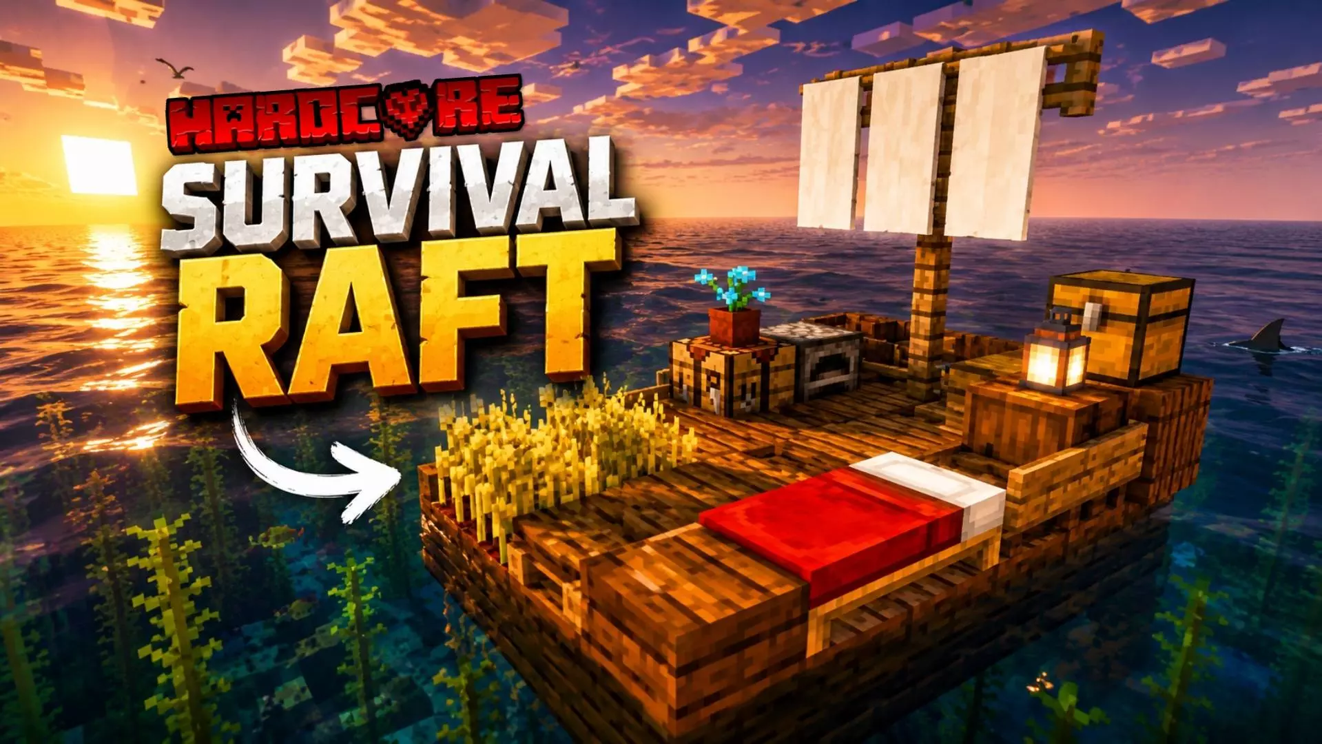 Hardcore Survival Raft World Map pic 2