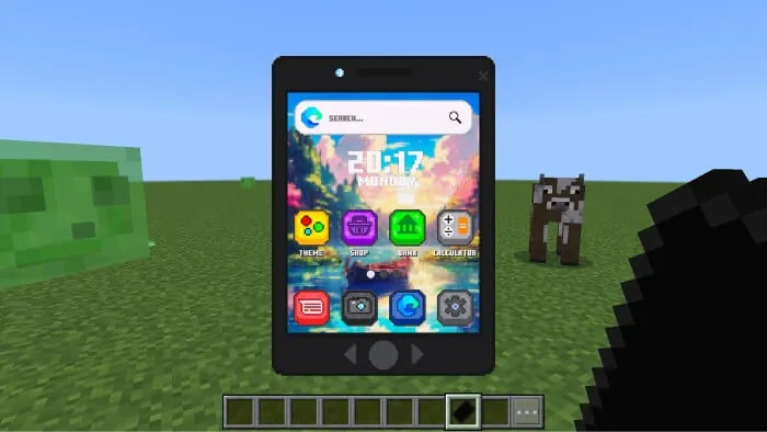 Minecraft PE Smartphone Addon screenshot 4