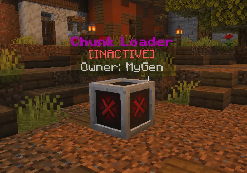 Bedrock Chunk Loader Mod / Addon screenshot 2
