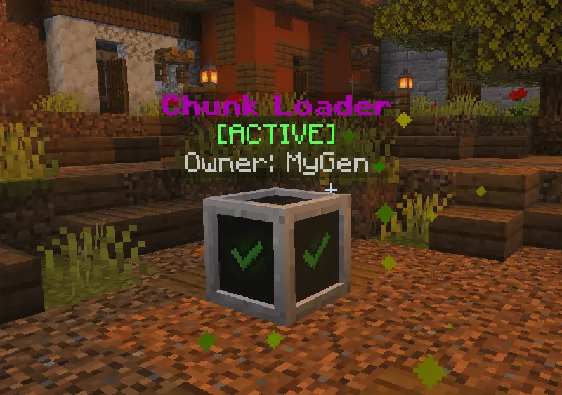 Bedrock Chunk Loader Mod / Addon screenshot 3
