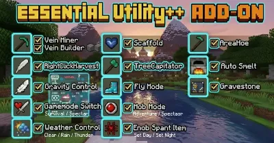 Essential Utility++ Mod / Addon thumbnail