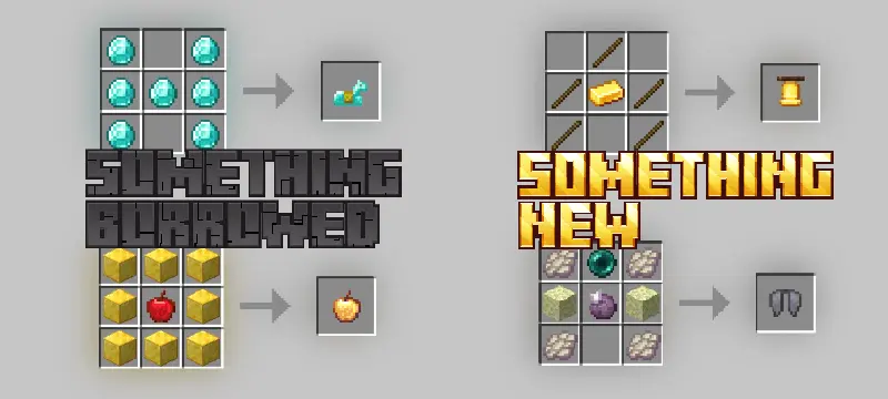 Extended Crafting Recipes (500+) Mod / Addon screenshot 2
