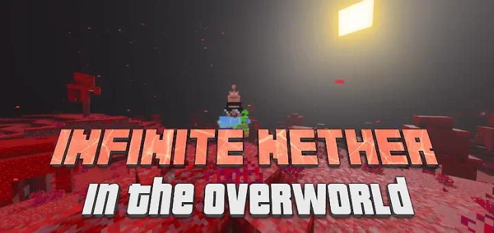 Infinite Nether in the Overworld Map pic 2