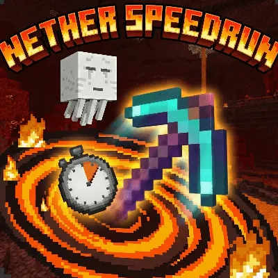 Nether Speedrun Mod / Addon thumbnail