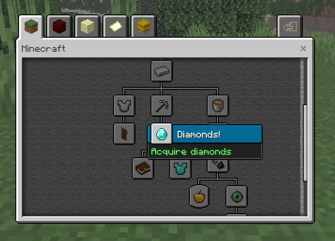 Bedrock Advancements Mod / Addon screenshot 4