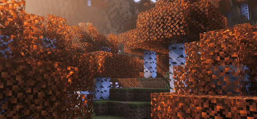 Orange Birch \u2013 Shader pic 3