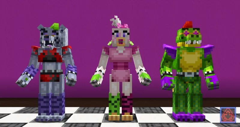 Glamrock Freddy Fazbear n' Friends – Addon / Texture Pack screenshot 4