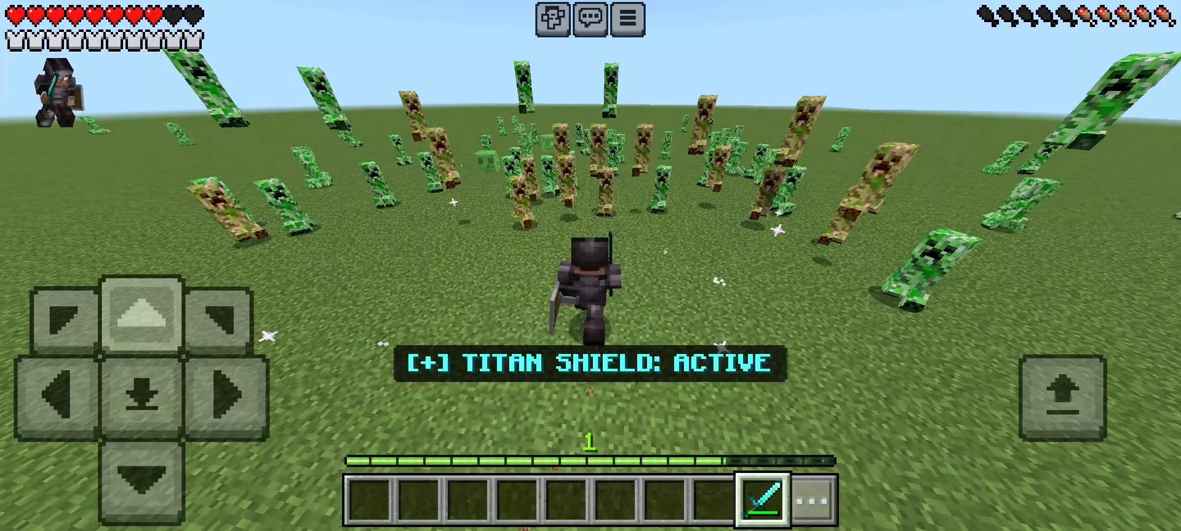 RR Titan Shield (Super Knockback & Aura) Mod / Addon screenshot 2