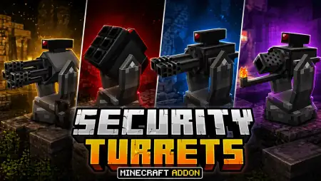 Secutity Turrets Addon pic 1