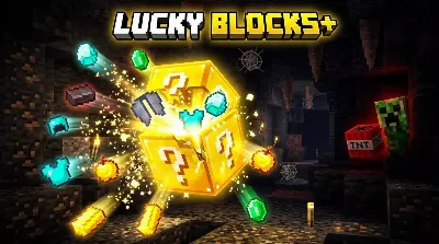 Lucky Blocks+ Addon: 35 Random Rewards Mod / Addon thumbnail