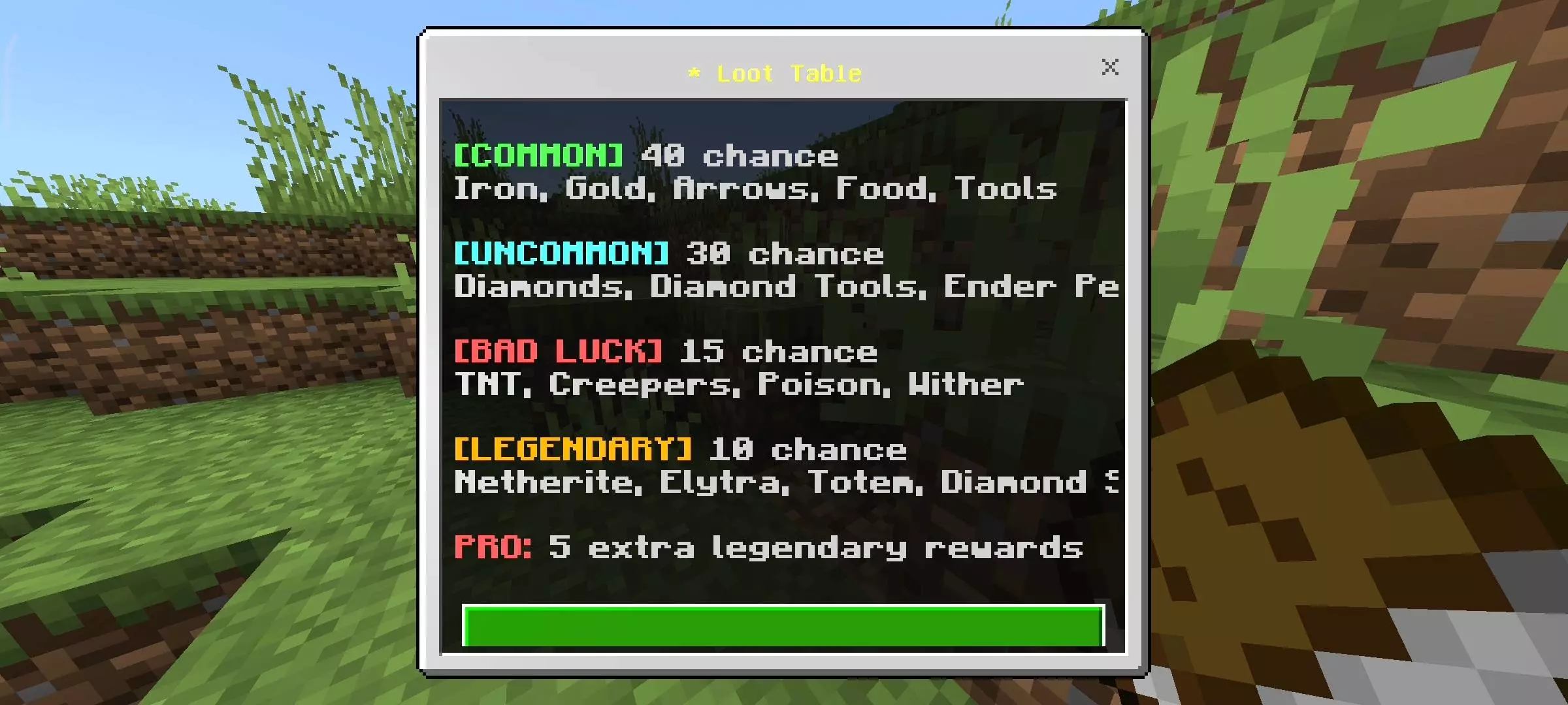 Lucky Blocks+ Addon: 35 Random Rewards Mod / Addon screenshot 2