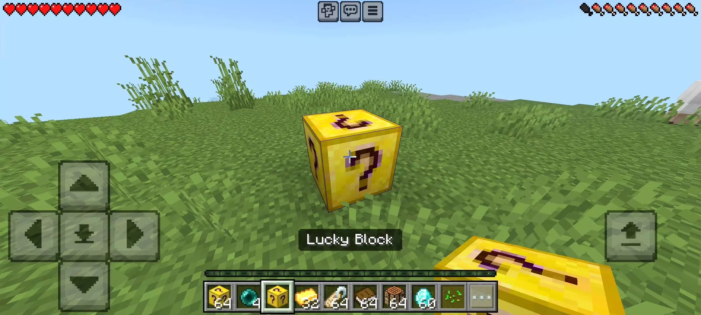 Lucky Blocks+ Addon: 35 Random Rewards Mod / Addon screenshot 3