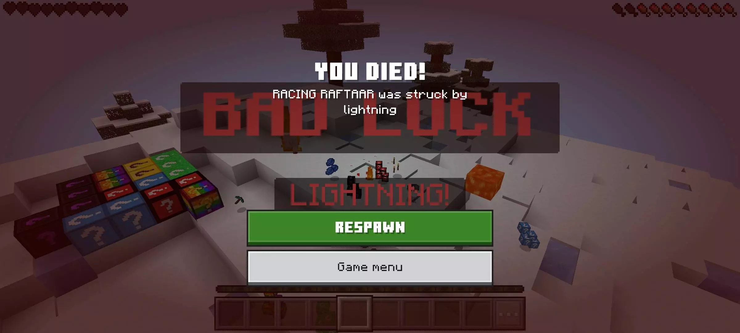 Lucky Blocks+ Mod / Addon screenshot 4