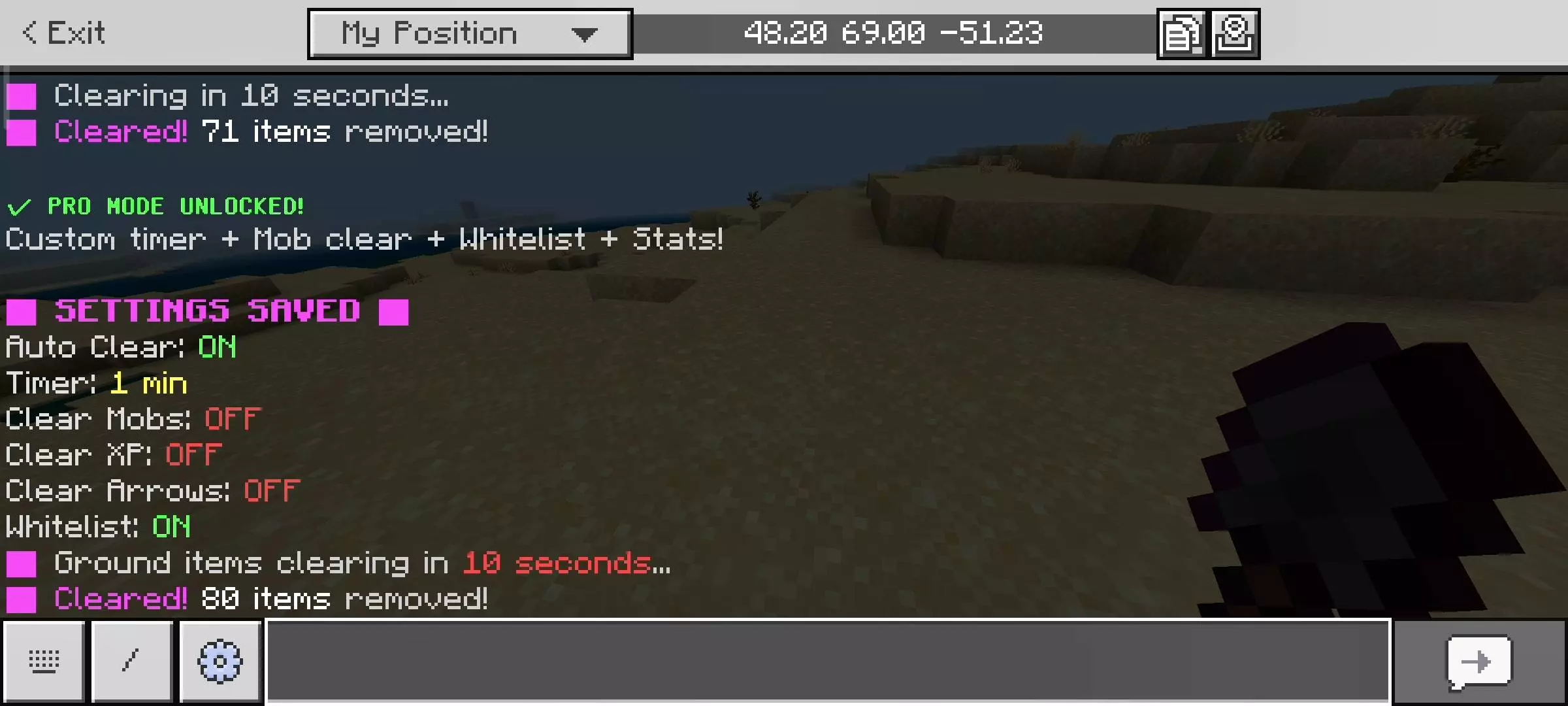 Clear Lag Addon: Auto Entity Cleaner & Optimizer Mod / Addon screenshot 4
