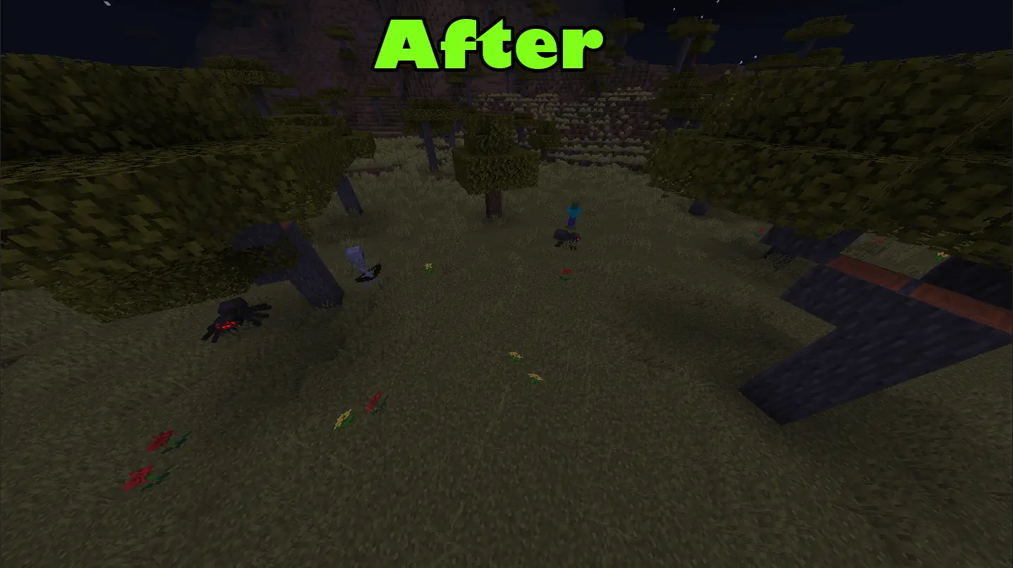 Hostile Mobs Reducer Mod / Addon screenshot 3