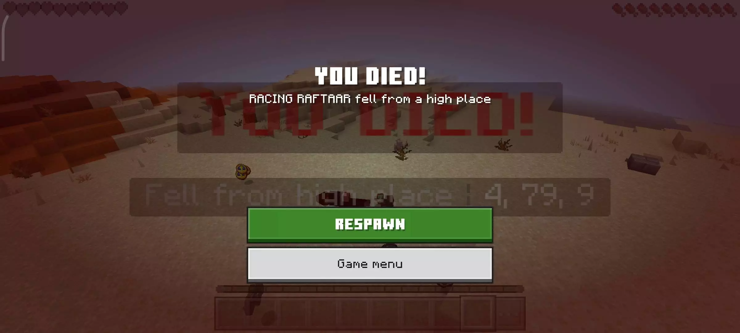 Death Info Addon: Coordinates & Lives System Mod / Addon screenshot 3