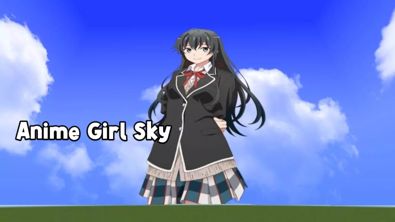 Anime Girl Sky – Addon / Texture Pack thumbnail