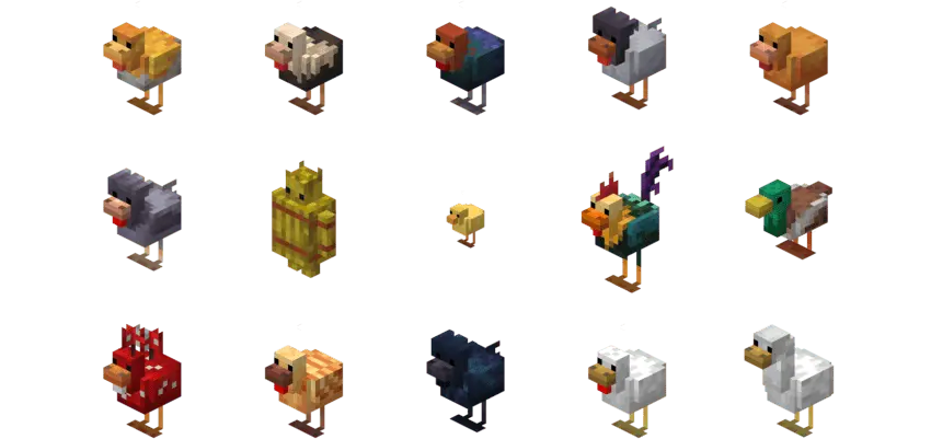Minecraft Earth Chickens – Addon / Texture Pack screenshot 2