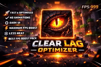 Clear Lag Optimizer Mod / Addon thumbnail