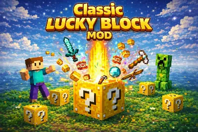 Classic Lucky Block Mod / Addon thumbnail