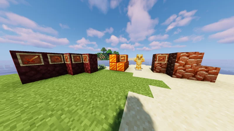 Flaming Netherite – Addon / Texture Pack screenshot 3