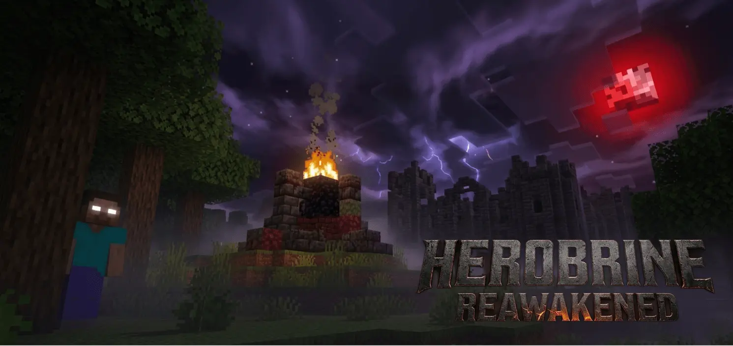 Herobrine ReAwakened Mod / Addon thumbnail