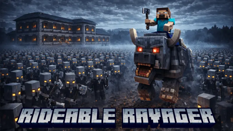 Rideable Ravager Mod / Addon thumbnail