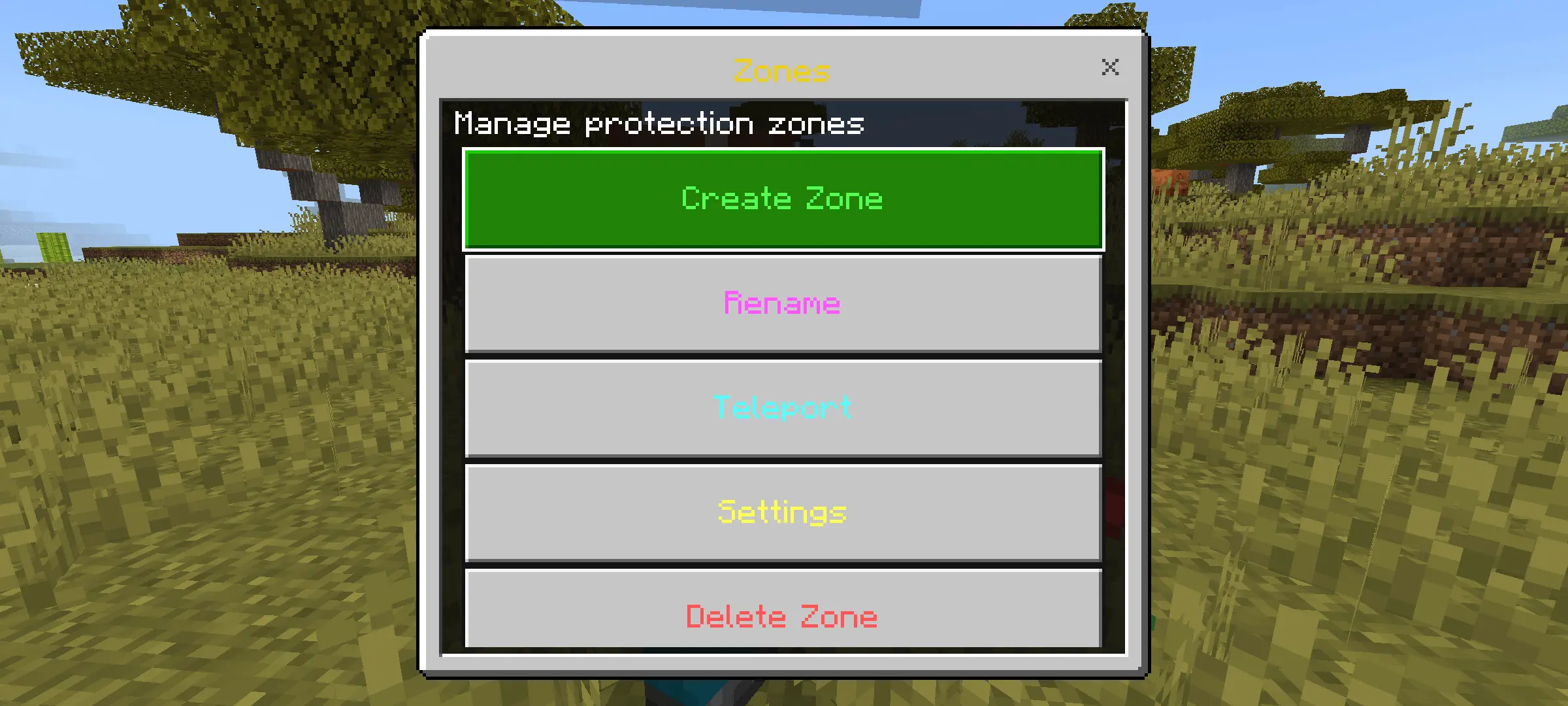 Elite Multi-Zone Protection Wand Mod / Addon screenshot 4