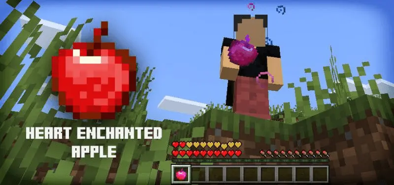Heart Enchanted Apple Mod / Addon screenshot 4