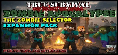 True Survival - Zombie Apocalypse (The Zombie Selector) Mod / Addon thumbnail