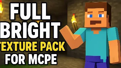 Full Bright [Night Vision] – Addon / Texture Pack thumbnail