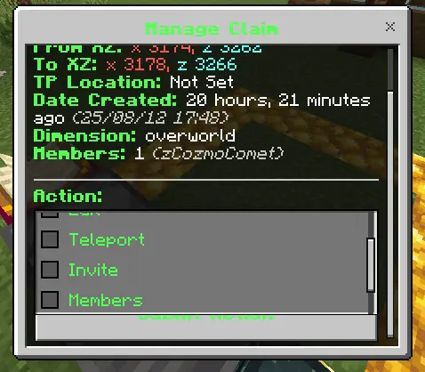 Land Claims Mod / Addon screenshot 2