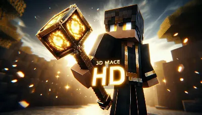 3D Mace HD+ – Addon / Texture Pack thumbnail
