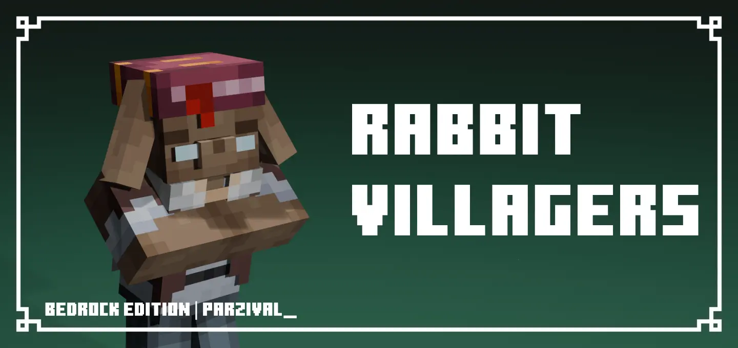 Rabbit Villagers – Addon / Texture Pack thumbnail
