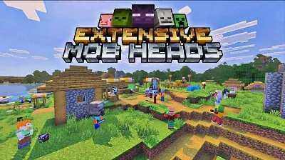 Extensive Mob Heads Mod / Addon thumbnail