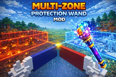 Multi-Zone Protection Wand Mod / Addon thumbnail