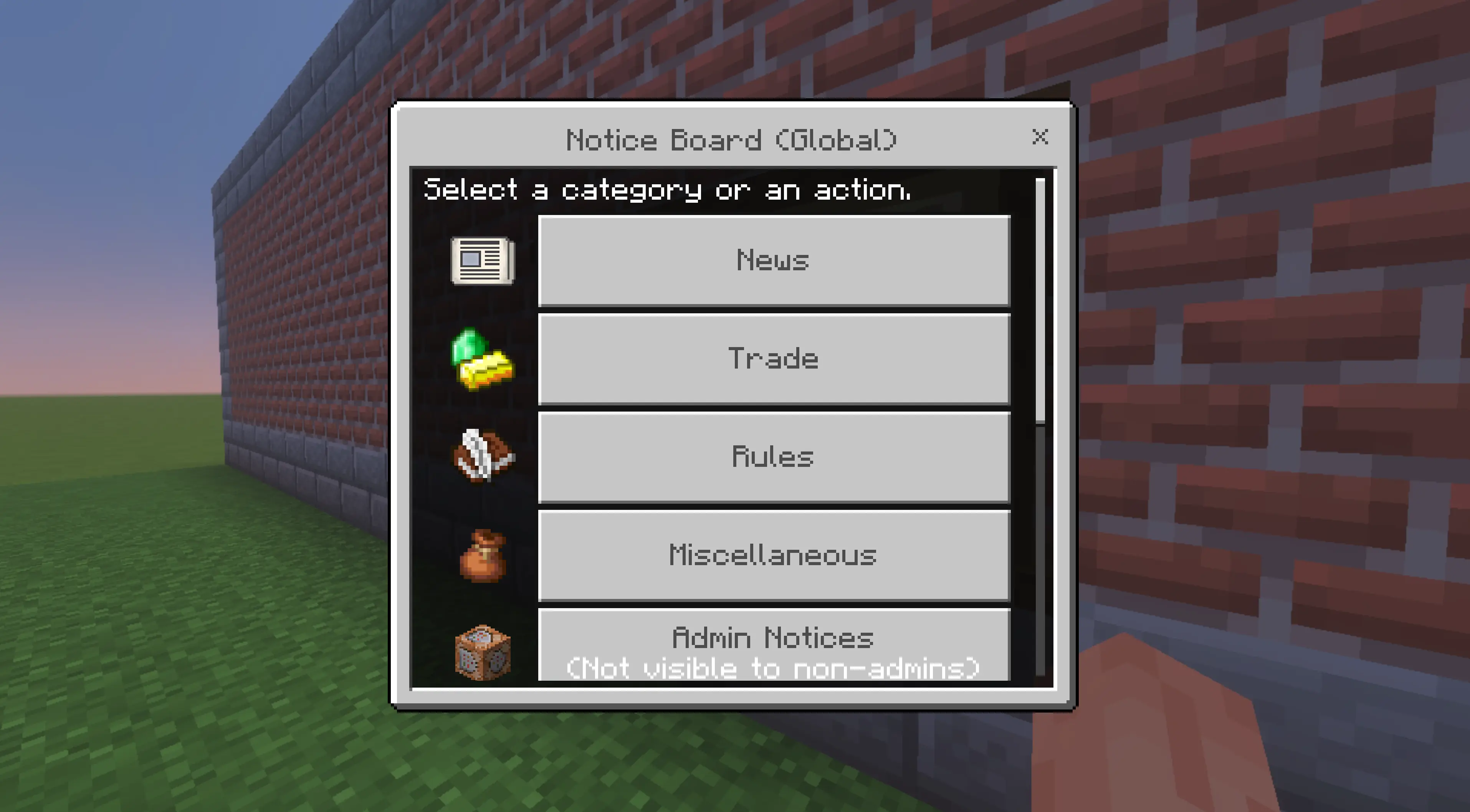 Notice Board Mod / Addon pic 4