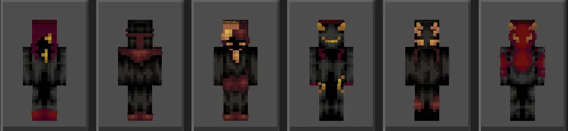Fiery Squad – Skin Pack pic 2