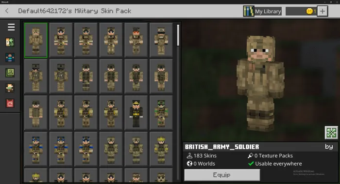Military Skins Pack pic 3