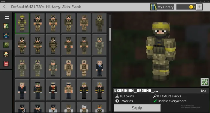 Military Skins Pack pic 4