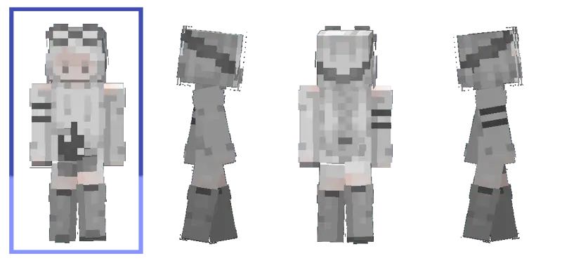 White Gunner Skin Pack pic 3