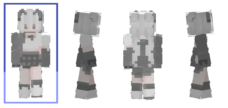 White Gunner Skin Pack pic 4