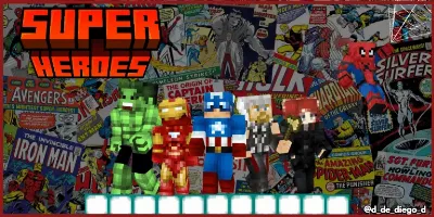 Super Heroes Skin Pack thumbnail