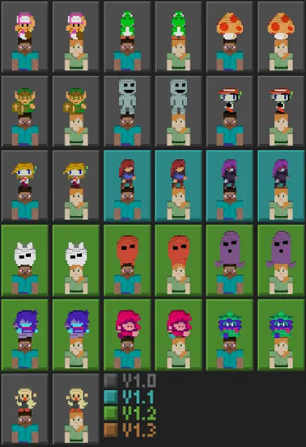 SRG's Voxel Skin Pack pic 3
