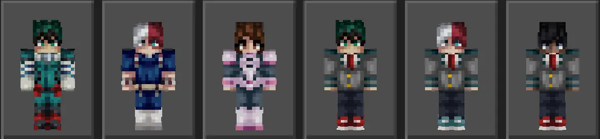 Anime Hero Academy – Skin Pack pic 2