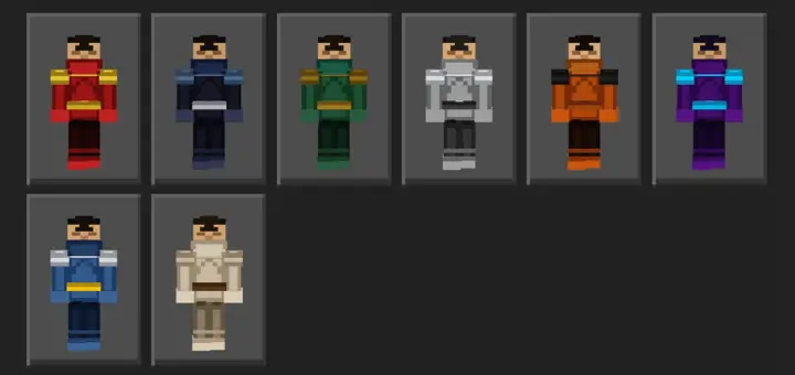 Ronin Warriors 4D Skin Pack pic 3