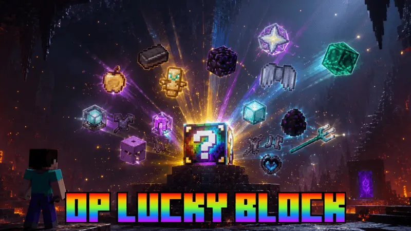 OP Lucky Block Addon thumbnail
