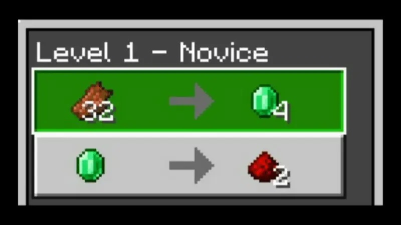Good Villager Trade Mod / Addon screenshot