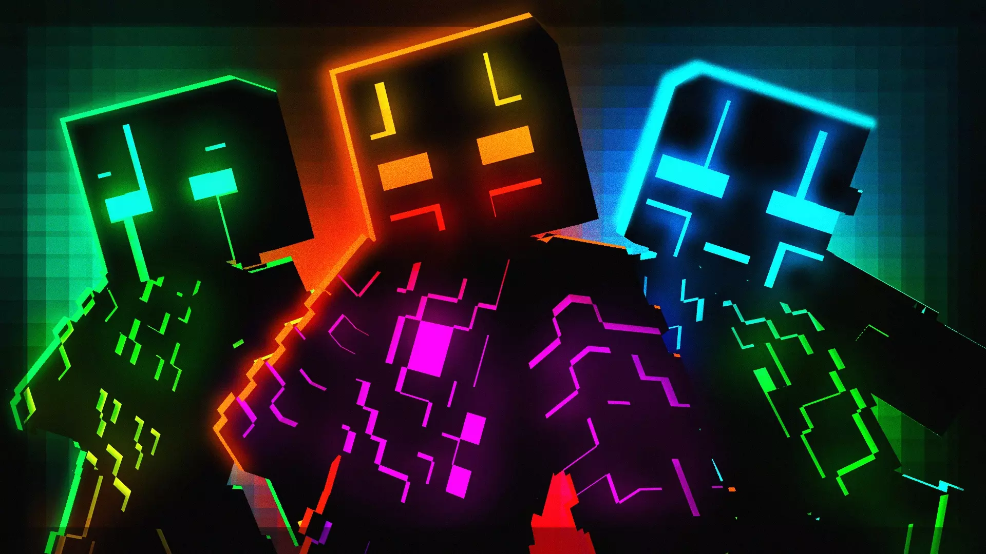 Neon Cyber Glow - Skin Pack pic 3